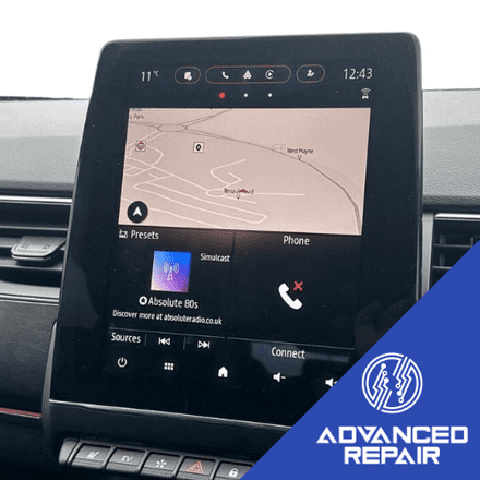 Renault Alpine Infotainment System Radio Sat Nav LCD Display Touch Screen Repair