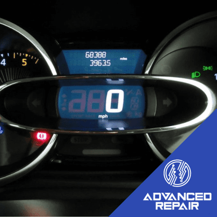 Renault Clio Instrument Cluster Speedometer LCD Display Screen Repair