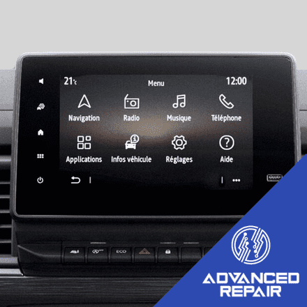 Renault Trafic Radio Sat Nav Media Unit LCD Display Touch Screen Repair