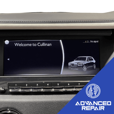 Rolls Royce Cullinan Radio Sat Nav Media Unit LCD Display Touch Screen Repair