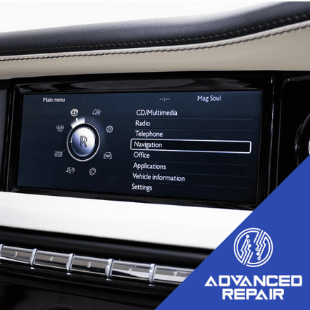 Rolls Royce Phantom Radio Sat Nav Media Unit LCD Display Touch Screen Repair