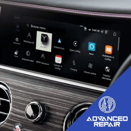 Rolls Royce Spectre Radio Sat Nav Media Unit LCD Display Touch Screen Repair