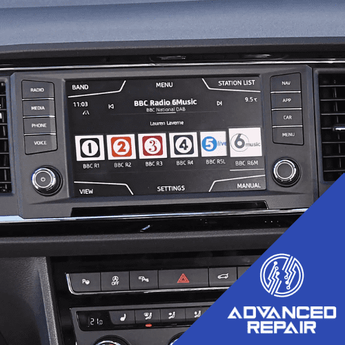 Seat Cupra Ateca Radio Sat Nav Media Unit LCD Display Touch Screen Repair