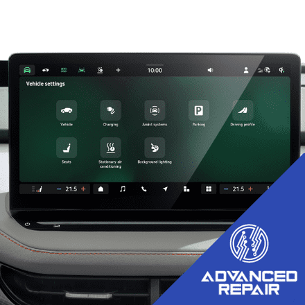 Skoda Elroq Radio Sat Nav Media Unit LCD Display Touch Screen Repair