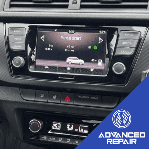 Skoda Fabia Radio Sat Nav Media Unit LCD Display Touch Screen Repair