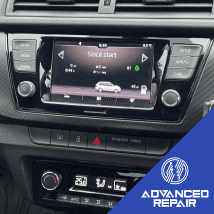 Skoda Fabia Radio Sat Nav Media Unit LCD Display Touch Screen Repair