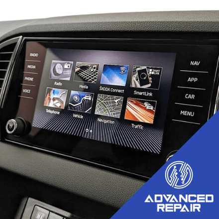 Skoda Karoq Radio Sat Nav Media Unit LCD Display Touch Screen Repair