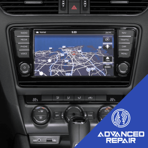 Skoda Octavia Radio Sat Nav Media Unit LCD Display Touch Screen Repair