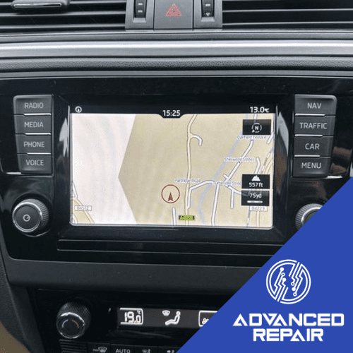 Skoda Rapid Radio Sat Nav Media Unit LCD Display Touch Screen Repair
