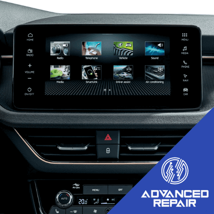 Skoda Scala Radio Sat Nav Media Unit LCD Display Touch Screen Repair