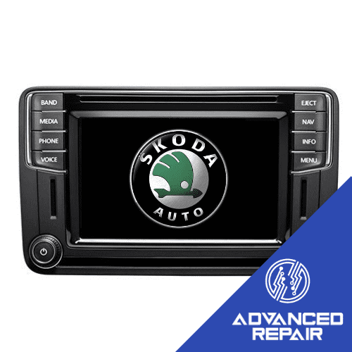 Skoda Yeti 5L0035680 MIB STD2 PQ SAT NAV Touch Screen Repair