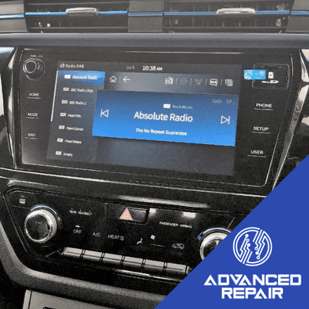 Ssangyong Korando Radio Sat Nav Media Unit LCD Display Touch Screen Repair