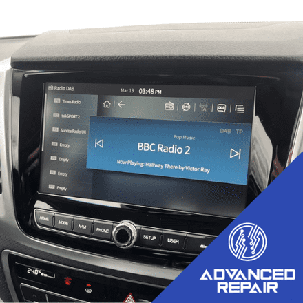 Ssangyong Rexton Radio Sat Nav Media Unit LCD Display Touch Screen Repair