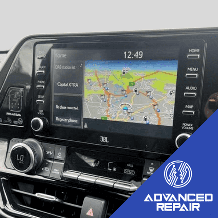 Toyota Highlander Radio Sat Nav Media Unit LCD Display Touch Screen Repair