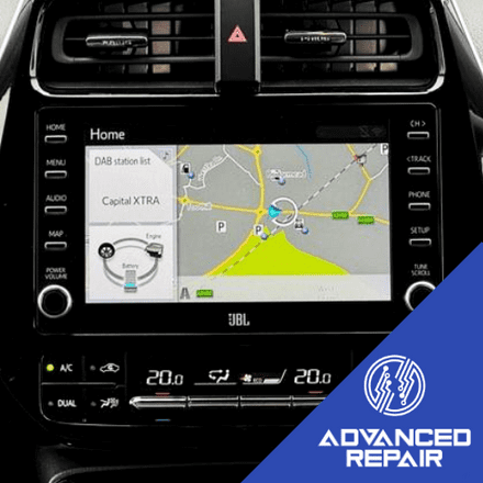 Toyota Prius Radio Sat Nav Media Unit LCD Display Touch Screen Repair