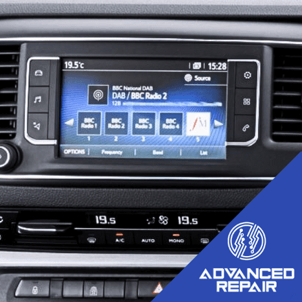 Toyota Proace Radio Sat Nav Media Unit Touch Screen Repair