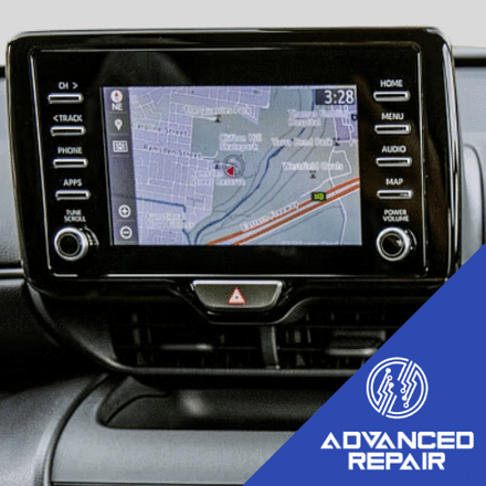 Toyota Yaris Radio Sat Nav Media Unit LCD Display Touch Screen Repair