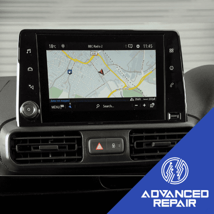 Vauxhall Combo Radio Sat Nav Media Unit Touch Screen Repair