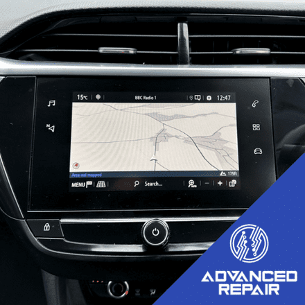 Vauxhall Corsa F Radio Sat Nav Media Unit Touch Screen Repair