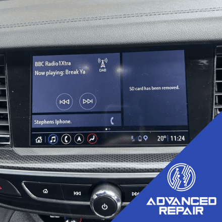 Vauxhall Insignia Radio Sat Nav Media Unit Touch Screen Repair