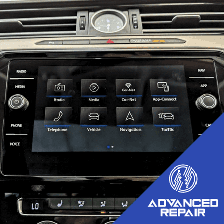 Volkswagen Passat Radio Sat Nav Media Unit LCD Display Touch Screen Repair