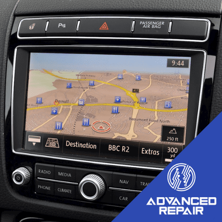 Volkswagen Touareg Radio Sat Nav Media Unit LCD Display Touch Screen Repair