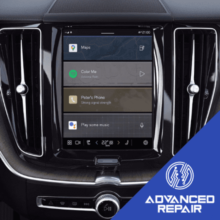 Volvo V60 Radio Sat Nav Media Unit LCD Display Touch Screen Repair