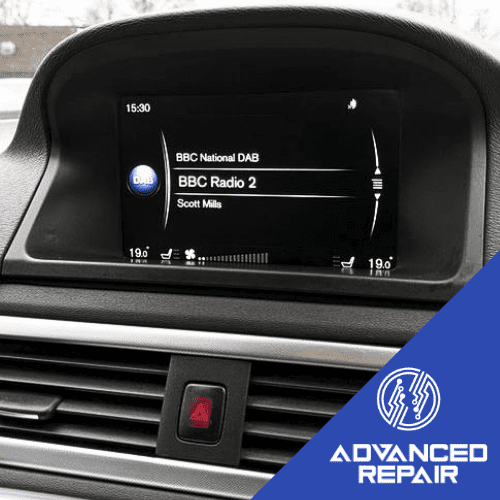 Volvo V70 Radio Sat Nav Media Unit LCD Display Screen Repair
