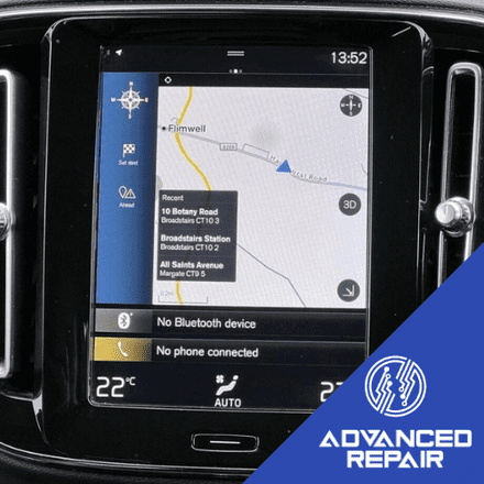 Volvo XC40 Radio Sat Nav Media Unit LCD Display Touch Screen Repair