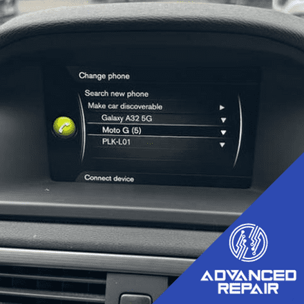 Volvo XC70 Radio Sat Nav Media Unit LCD Display Screen Repair