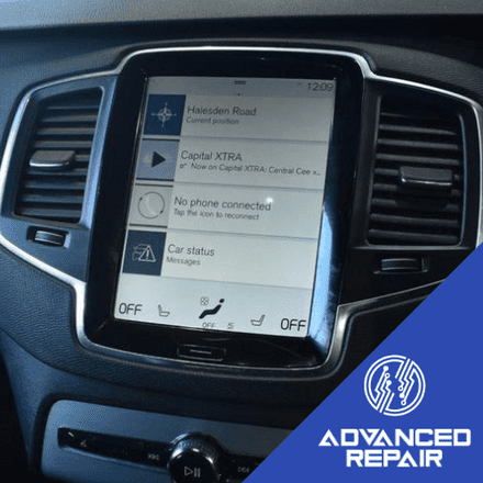 Volvo XC90 Radio Sat Nav Media Unit LCD Display Touch Screen Repair