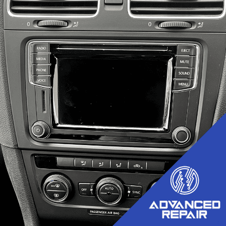 VW Golf Cabriolet 2015 2016 Radio Sat Nav Media Unit Touch Screen Repair