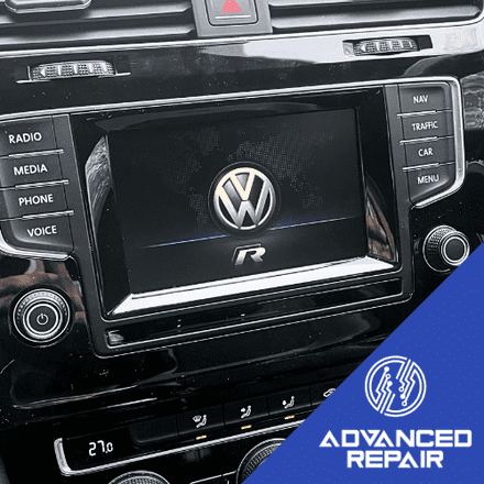 VW Golf R MK7 Radio Sat Nav Media Unit Touch Screen Repair