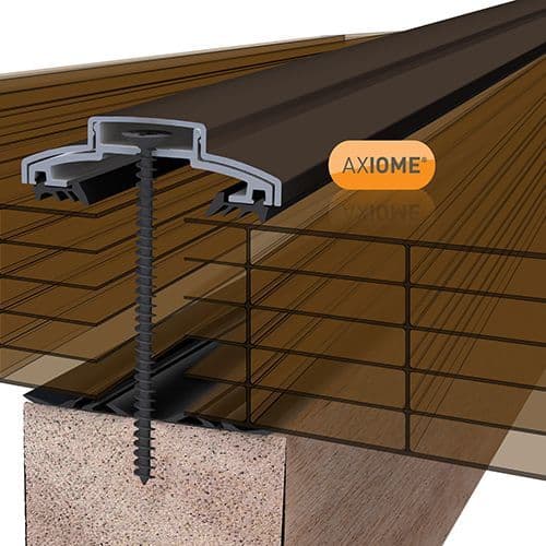 Axiome Bronze 35mm Multiwall Polycarbonate Roof Sheets
