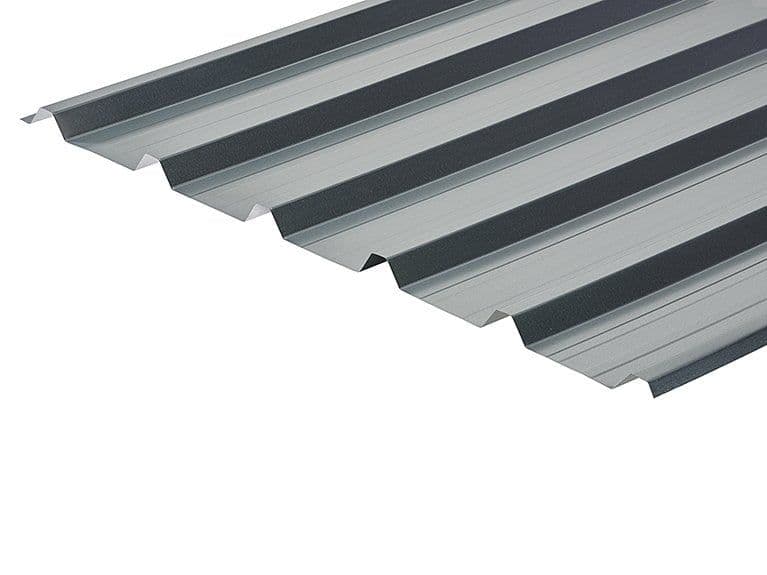 Cladco 32/1000 Metal Plain Galvanised finish 0 7mm Box Profile Roof Sheet