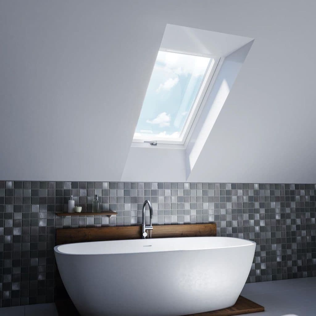 DAKEA Ultima Energy White PVC Roof window