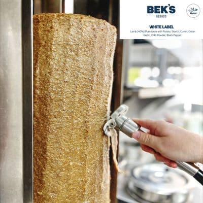 20lb Beks White Label Donner Kebab