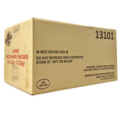 4oz RED Fish cake x24