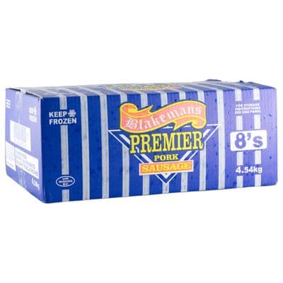 8's Blakemans Premier Pork Sausages x80