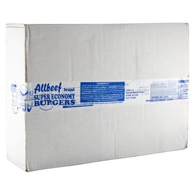 Allbeef Economy Burger 4oz