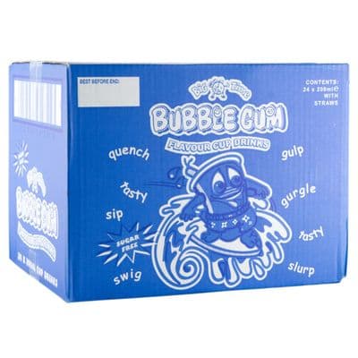 Big Time Bubblegum Cup Drinks x24 200ml