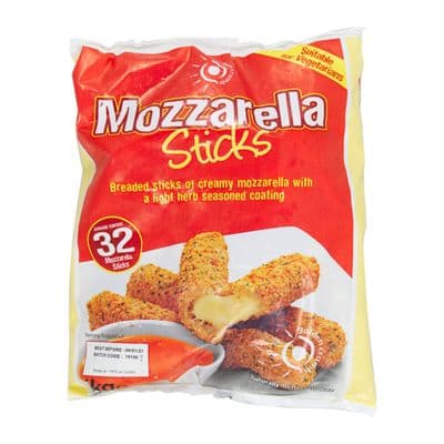 Breaded Mozzarella Sticks 1kg