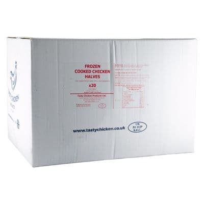 Cooked Chicken Halves 14-16oz x20