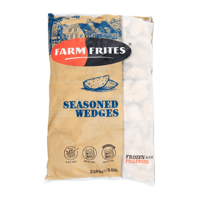 Farm Frites Seasoned Wedges 2.5kg