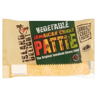 Island Delight Vegetable Curry Pattie x24