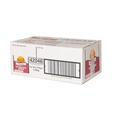 McCain Vegi Burger 3x10