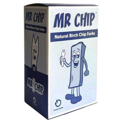 Mini Wooden Chip Forks X1000