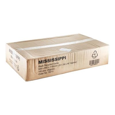 Mississippi Black Bin Bags