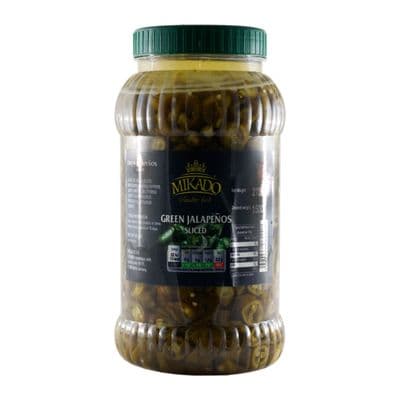 Pickled Sliced Jalapenos 2.7kg