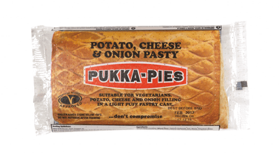 Pukka Potato Cheese & Onion Pasty x12